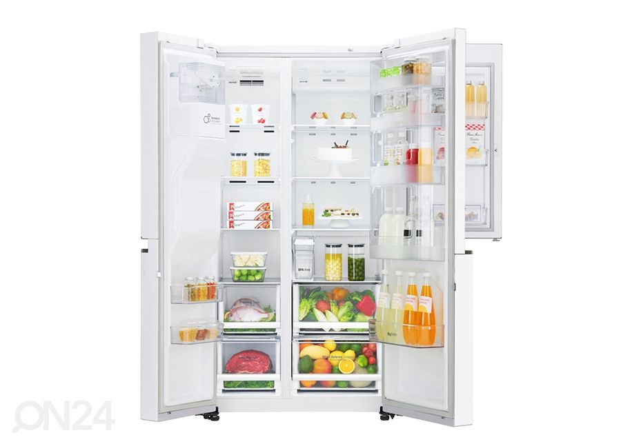 Külmkapp Side by side LG suurendatud
