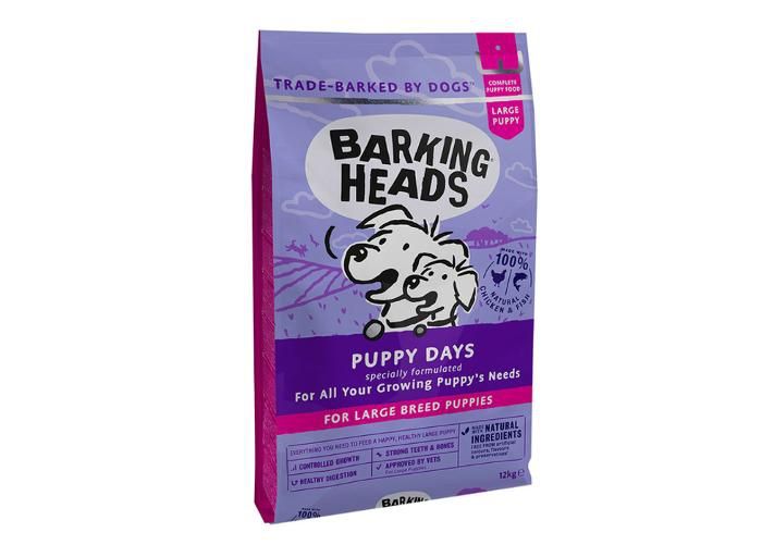 Kutsika täissööt Puppy days Barking Heads suur tõug 12 kg suurendatud