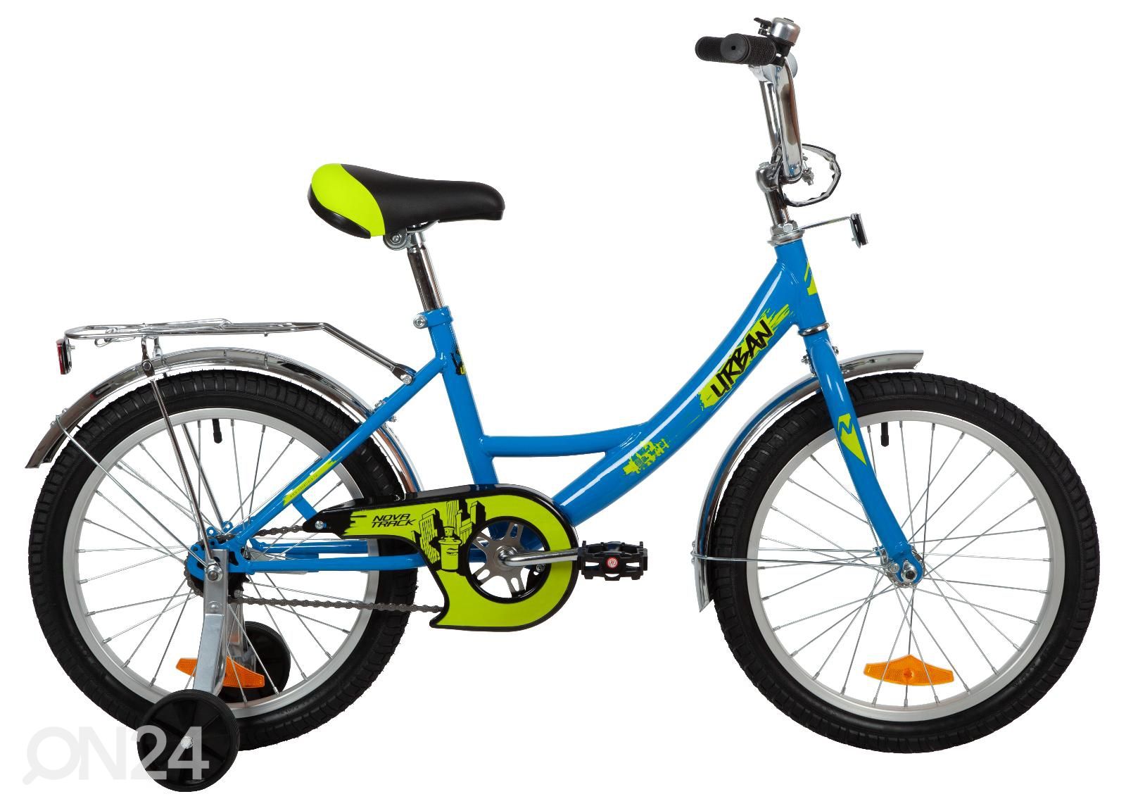 Laste jalgratas 16" URBAN Novatrack sinine suurendatud