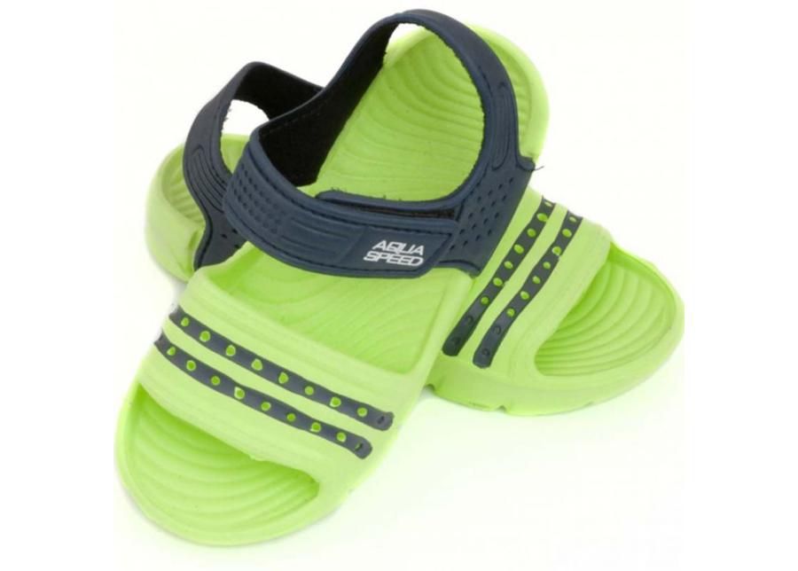 Laste sandaalid Aqua-speed Noli rohelin/sinine suurendatud