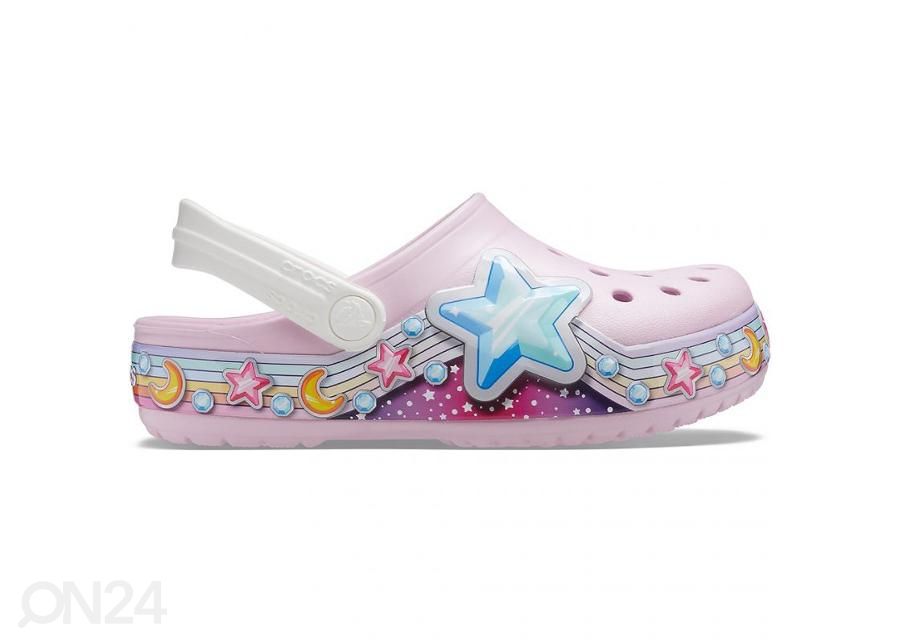 Laste sandaalid Crocs Fl Star Band Clog suurendatud