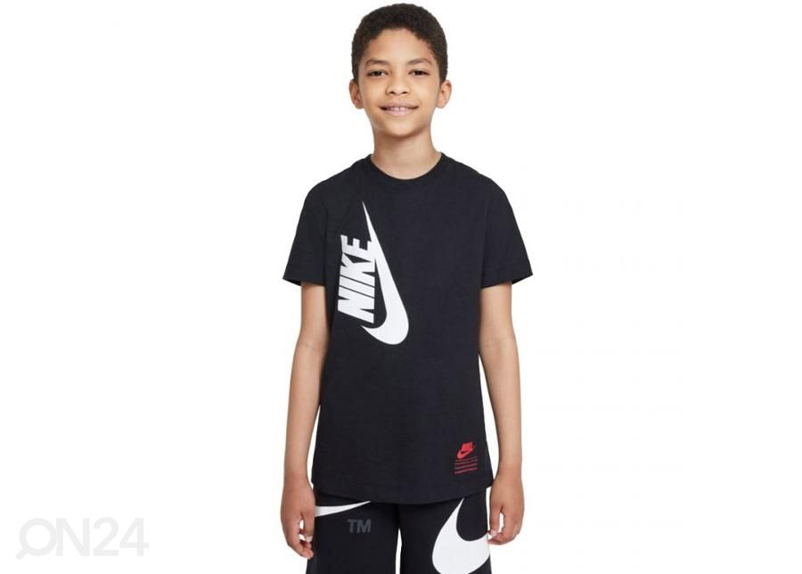 Laste vabaajasärk Nike Nsw Tee Amplify Fa21 Jr DJ6612 010 suurendatud
