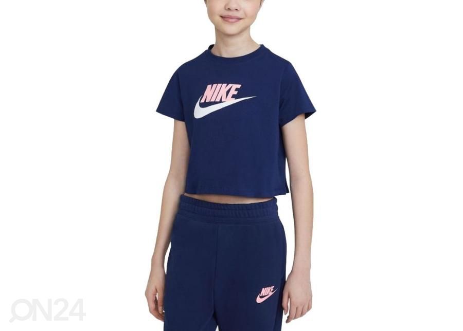 Laste vabaajasärk Nike Sportswear Big Kids' Cropped suurendatud