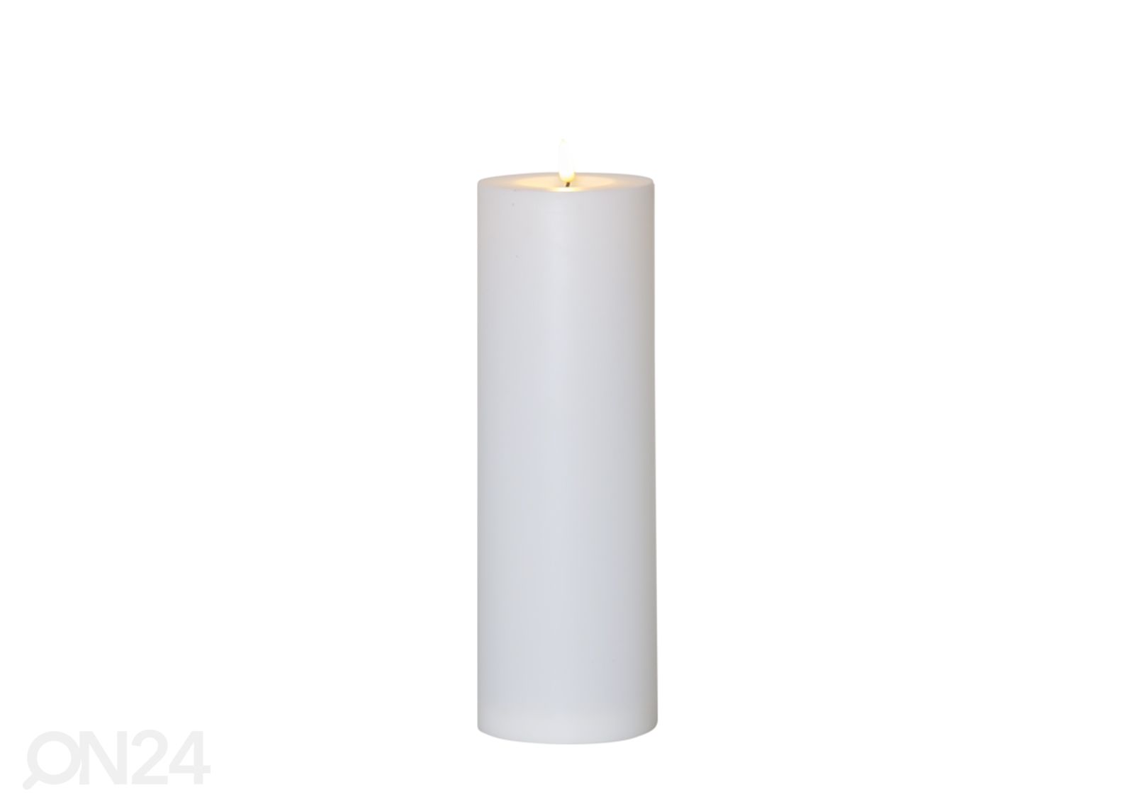 LED küünal Flamme Rak valge h32,5 cm suurendatud