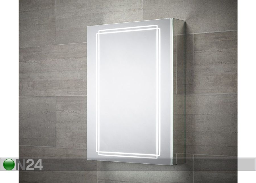 LED valgustusega peegelkapp Harlow 70x50 cm suurendatud