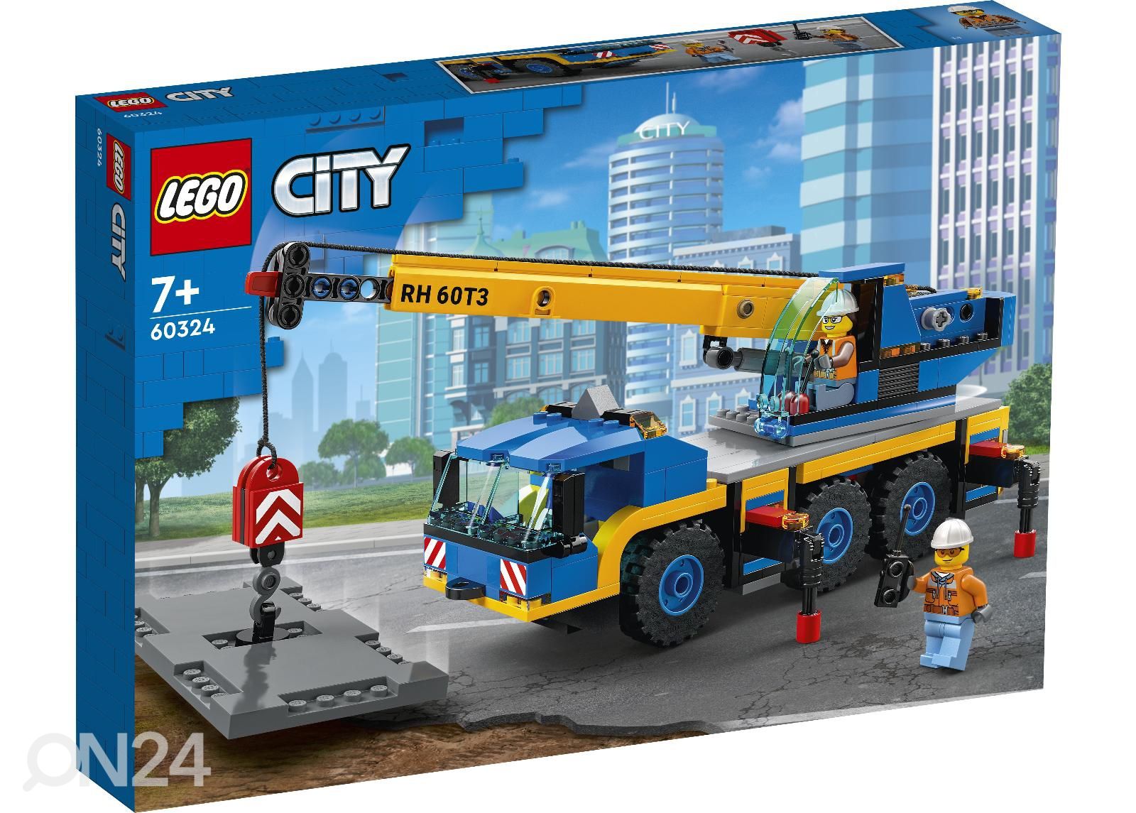LEGO City Liikurkraana suurendatud
