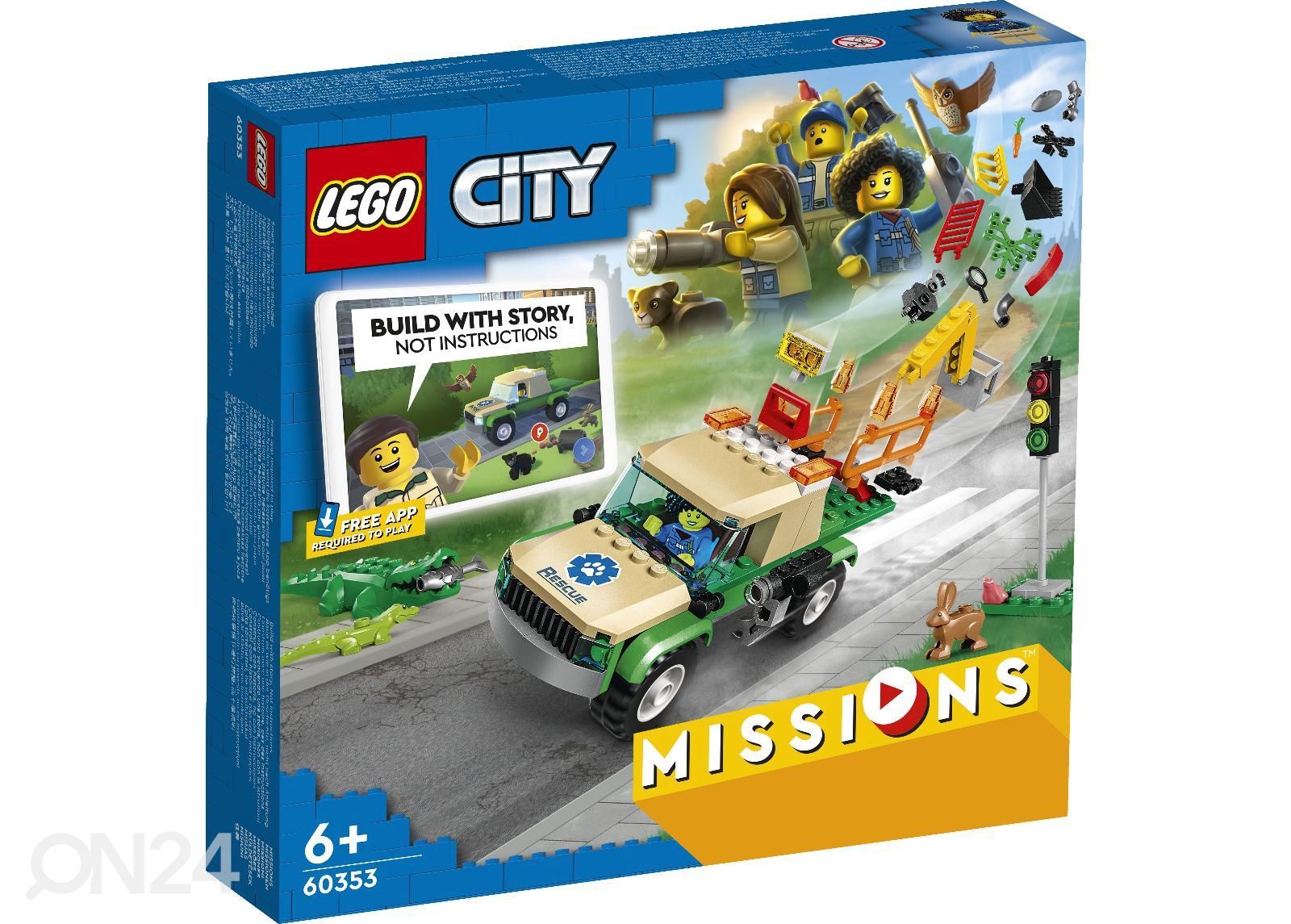LEGO City Metsloomade päästemissioonid suurendatud