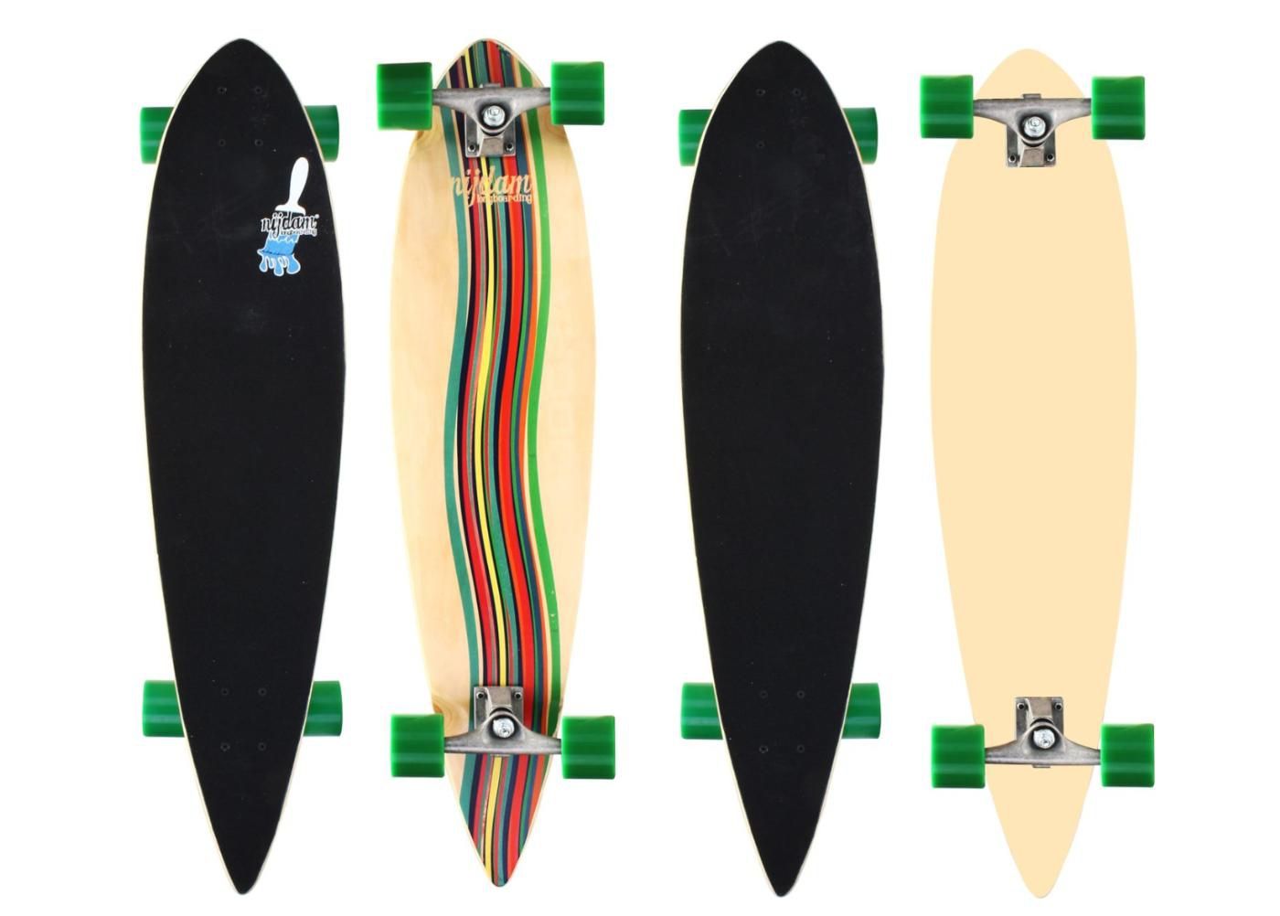 Longboard Pintail Ii Print Nijdam suurendatud