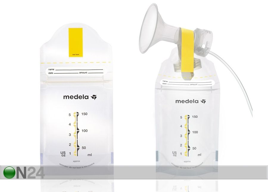 Medela Pump & Save™ säilituskotid rinnapiimale 20tk suurendatud