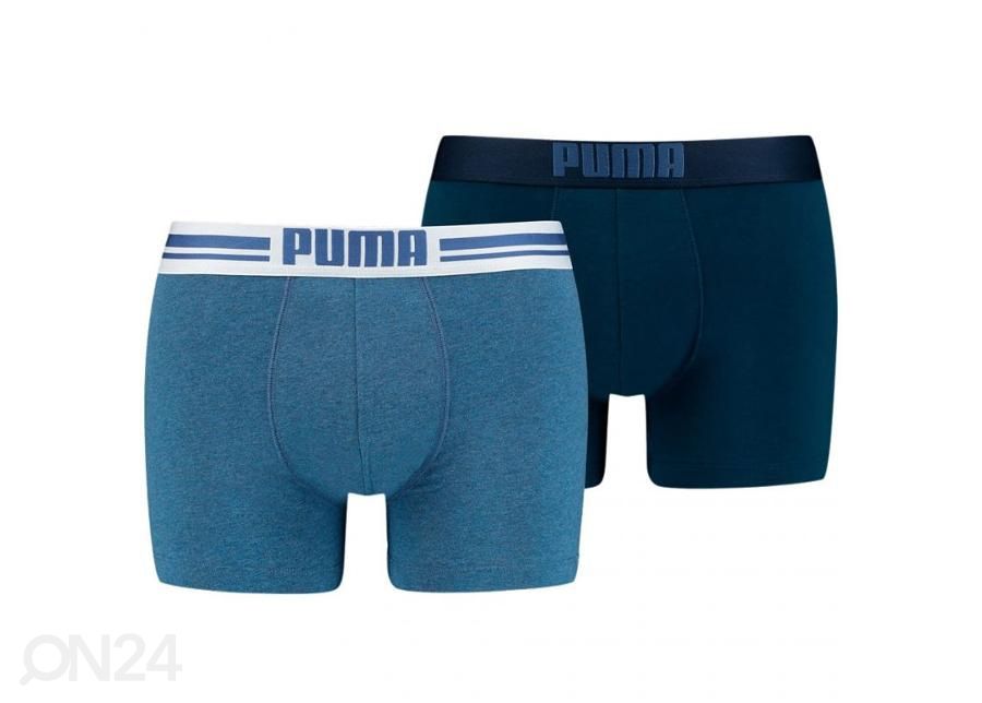 Meeste aluspesu komplekt Puma Placed Logo Boxer 2-pakk suurendatud