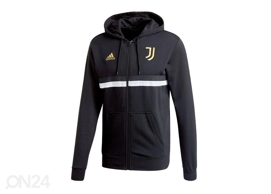Meeste dressipluus Adidas Juventus 3 Stripes M suurendatud
