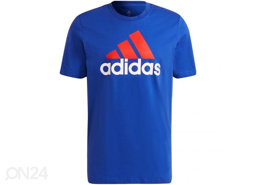 Meeste vabaajasärk Adidas Essentials Big Logo Tee suurendatud