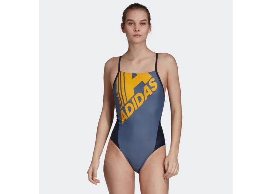 Naiste ujumistrikoo Adidas Fit Suit Lin W DY5921 suurendatud