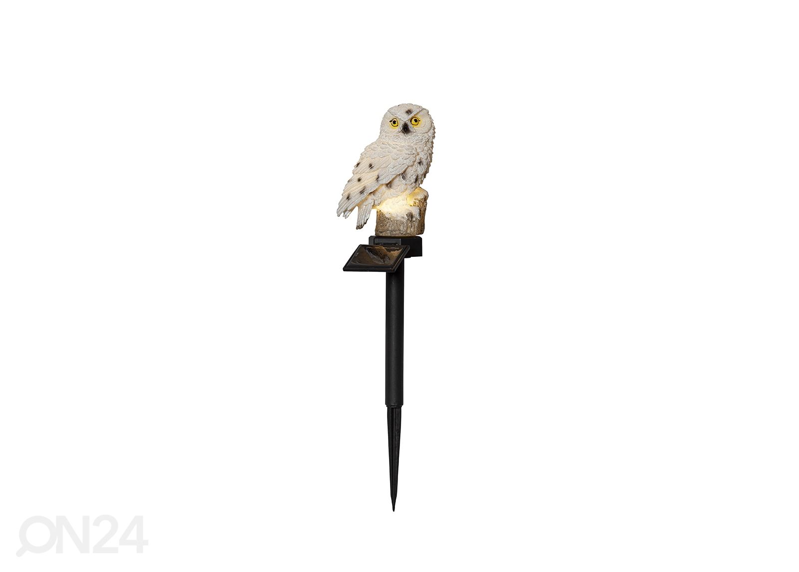 Päikesepaneeliga dekoratsioon Owl suurendatud
