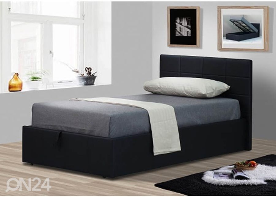 Pesukastiga voodi Chanel 90x200 cm suurendatud