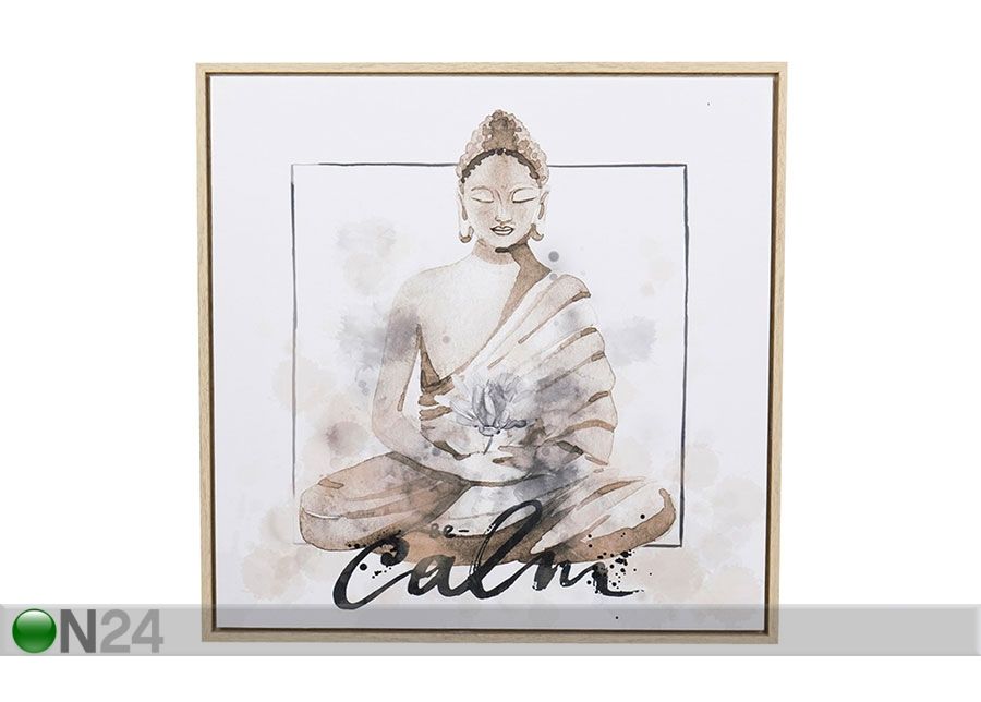 Pilt Buddha Calm, 50x50 cm suurendatud