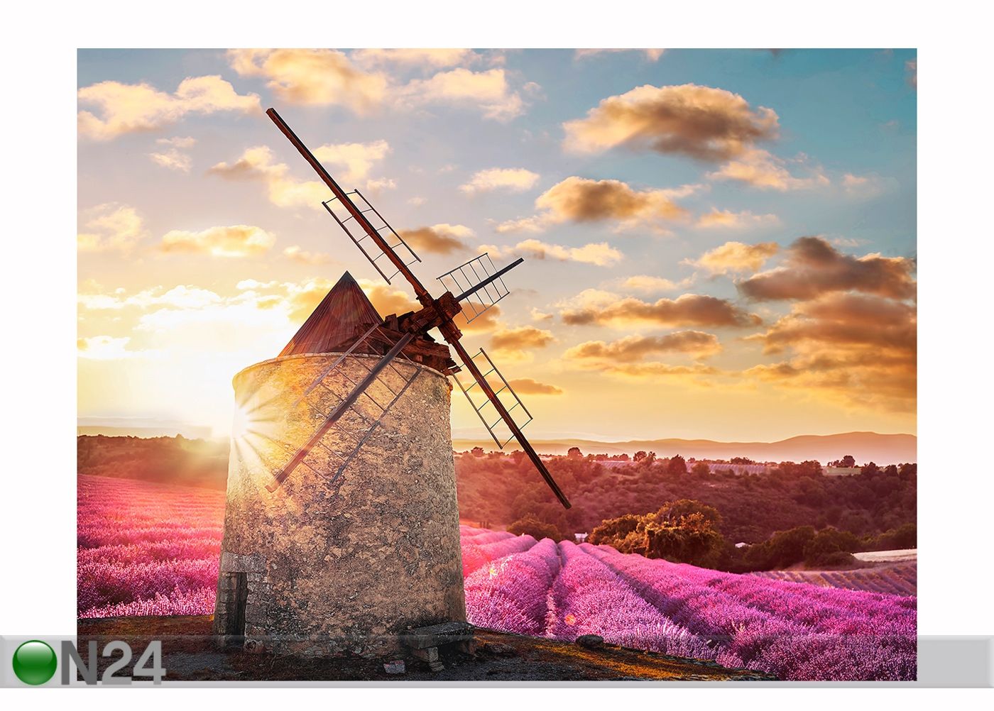 Pilt France Windmill 113x85 cm suurendatud