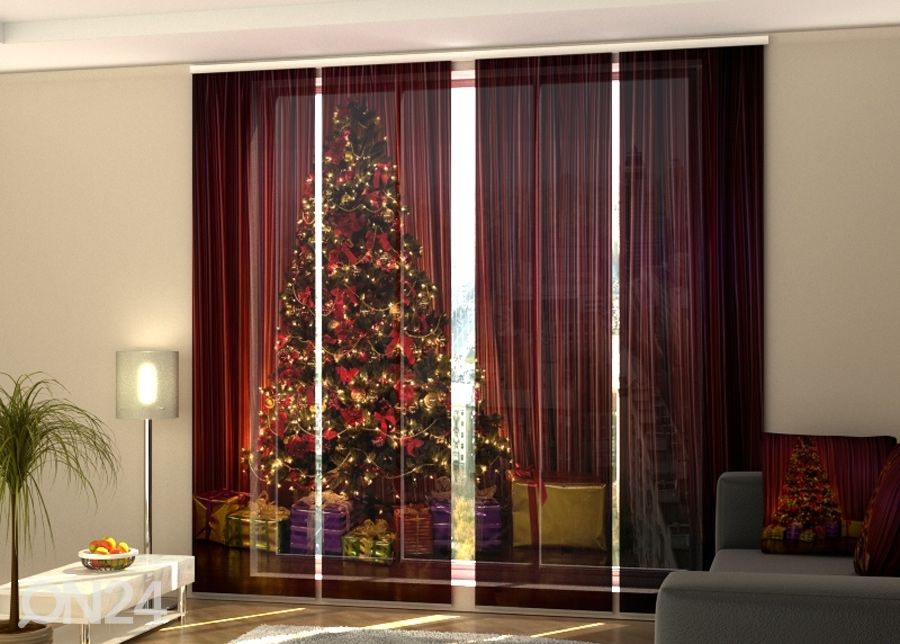 Pimendav paneelkardin Christmas Tree 1 240x240 cm suurendatud