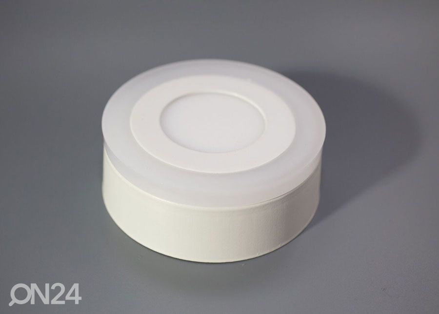 Pinnapealne paneelvalgusti 3+3 W, Ø10,5 cm suurendatud
