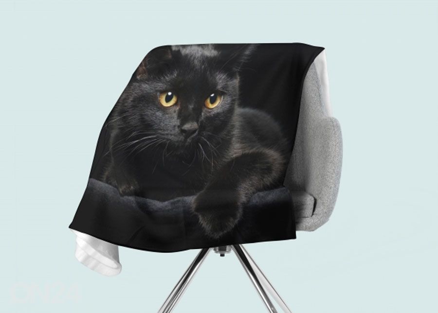 Pleed Black Cat 130x150 cm suurendatud