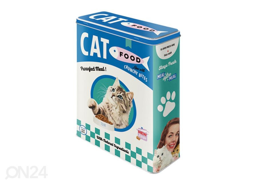 Plekkpurk Cat Food Crunchy Bites 4 L suurendatud