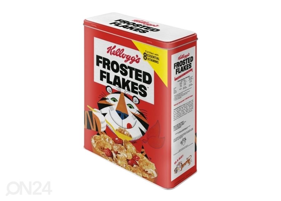 Plekkpurk Kellogg's Frosted Flakes Tony Tiger punane 4 L suurendatud
