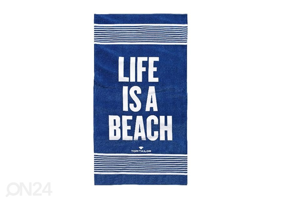 Rannarätik Tom Tailor, Life is a beach 85x160 cm suurendatud