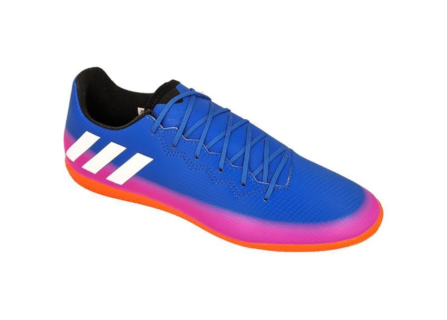 Saali jalgpallijalatsid meestele adidas Messi 16.3 IN M BA9018 suurendatud