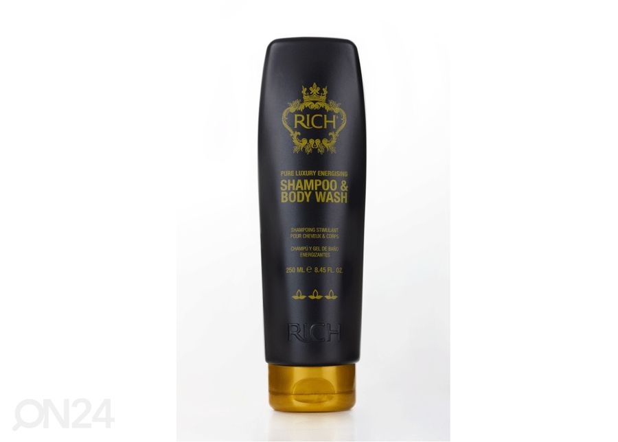 Šampoon ja dušigeel RICH Pure Luxury 250ml suurendatud