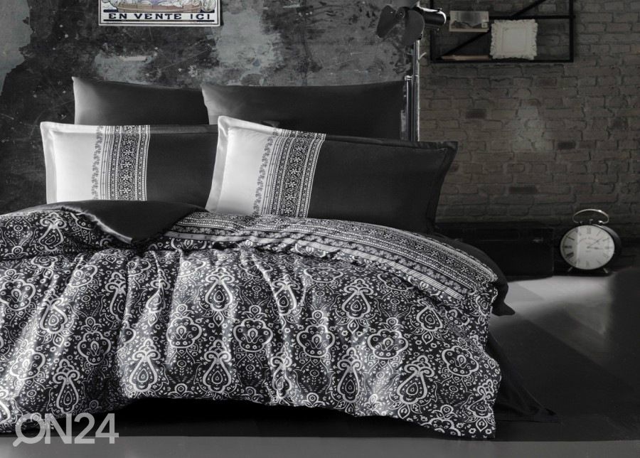 Satiinist voodipesukomplekt 2 tekikotiga Noble V1 160x220 cm suurendatud