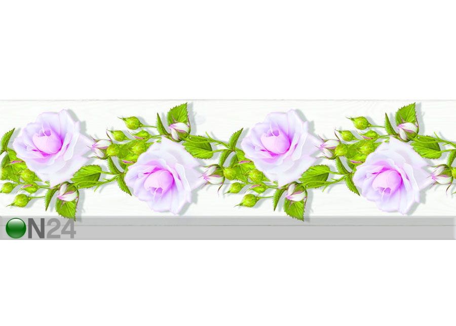 Seinakleebis Flowers 1 14x500 cm suurendatud
