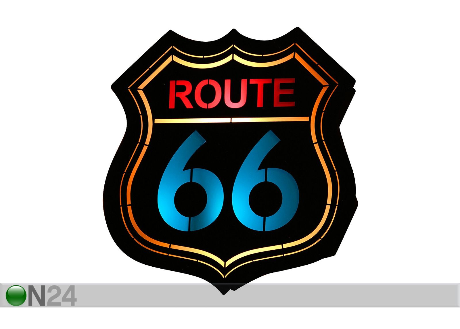 Seinalamp Route 66 suurendatud