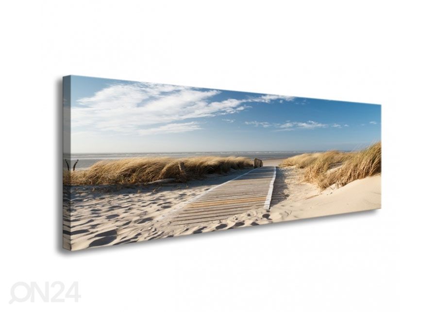 Seinapilt North Sea dune 120x40 cm suurendatud