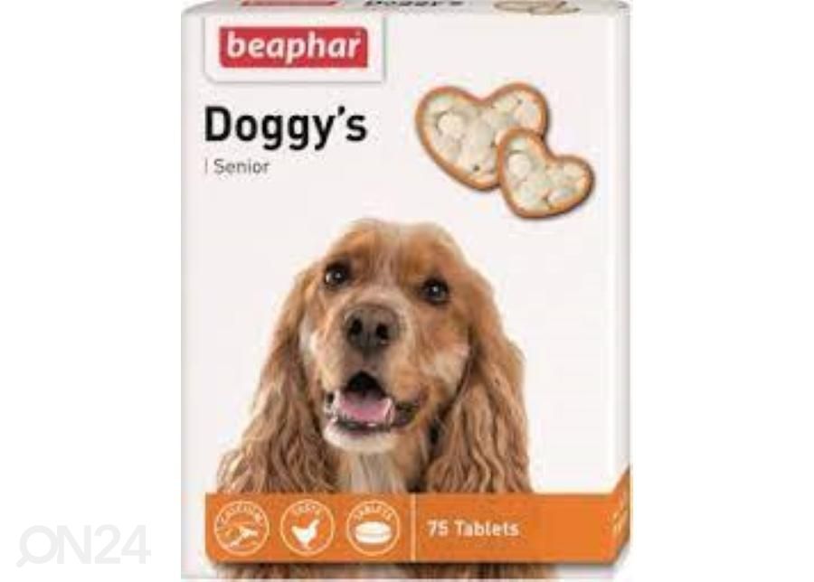 Söödalisand Beaphar Senior Doggys Treats N75 suurendatud
