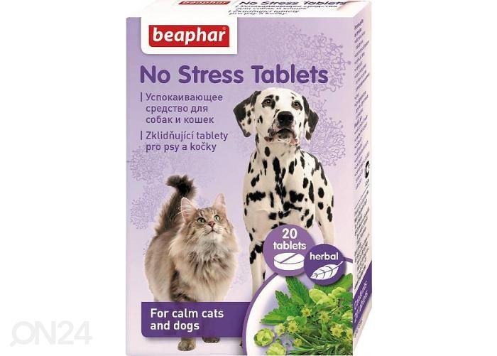 Stressi alandavad tabletid Beaphar NoStress kass/koer suurendatud