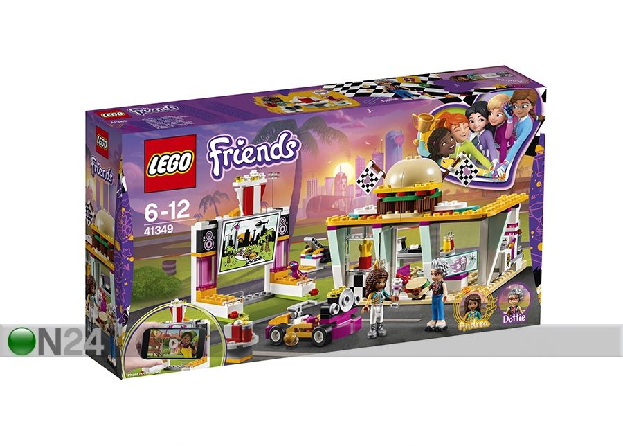 Triiviv kiirsöögirestoran Lego Friends suurendatud