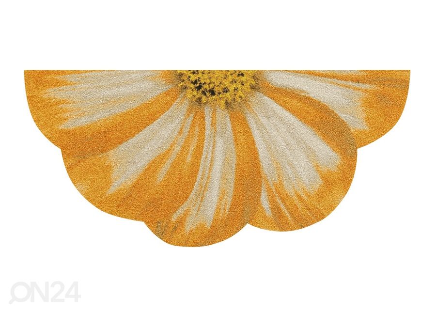 Uksematt Hayfield Blossom yellow 42x85 cm suurendatud