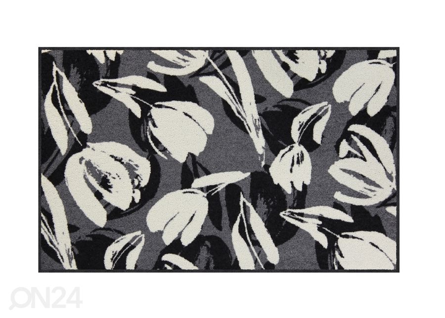 Vaip Mariko black-white 50x75 cm suurendatud