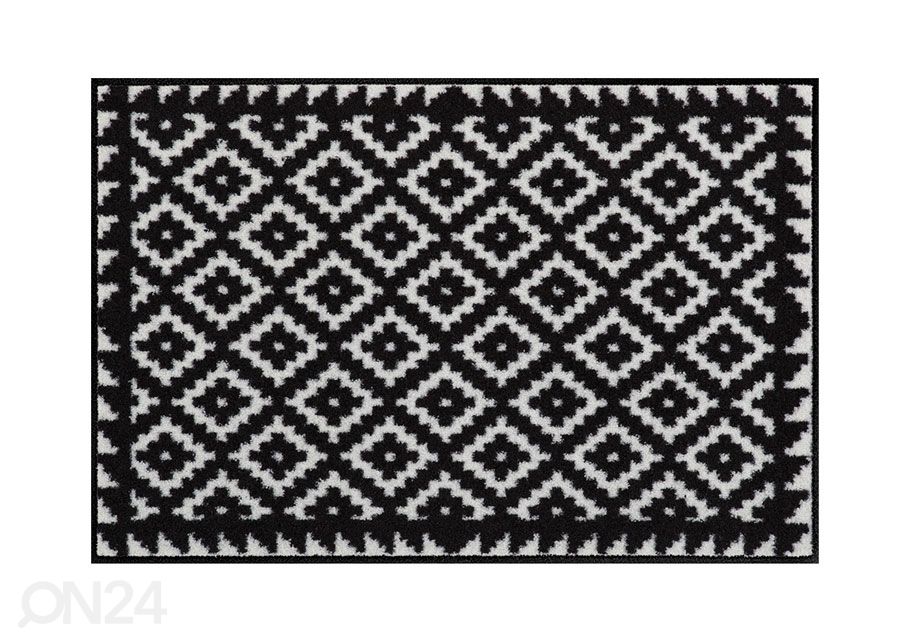 Vaip Tabuk Black & White 50x75 cm suurendatud