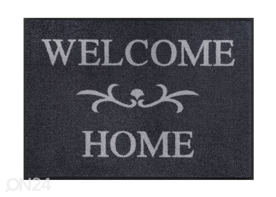 Vaip Welcome Home anthrazit 60x85 cm suurendatud