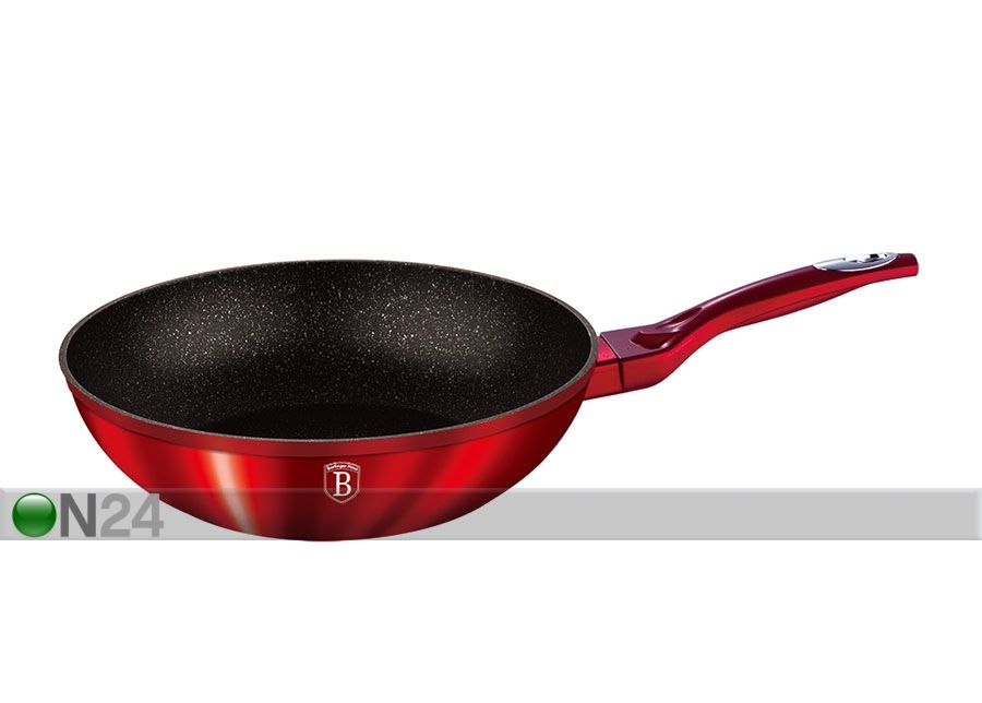 Wok-pann Burgundy Metallic Ø 28 cm suurendatud