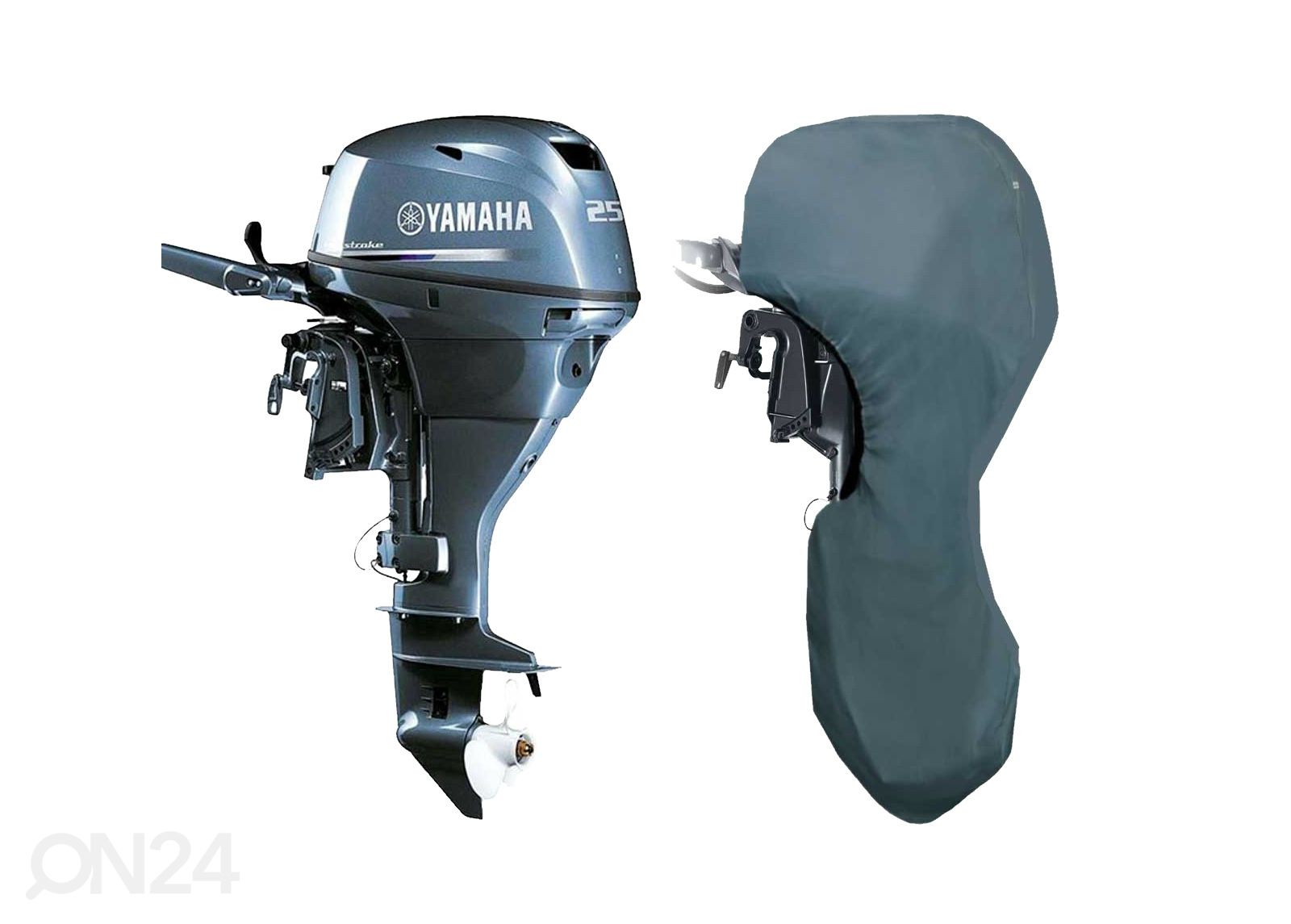 Yamaha päramootori täiskate F8F F9.9J 20'' 2013- suurendatud