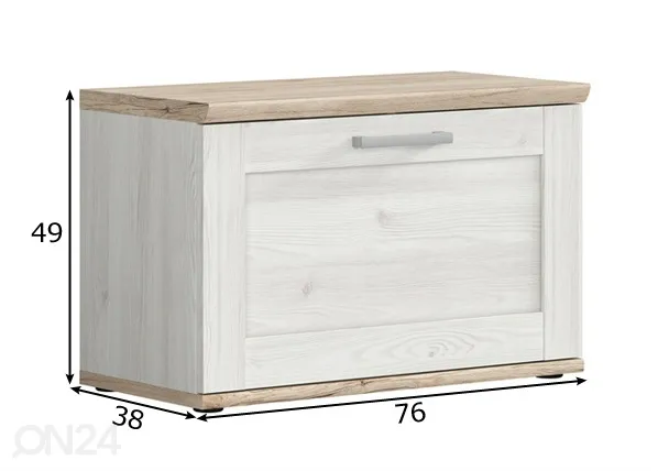 Jalatsikapp 76 cm mõõdud