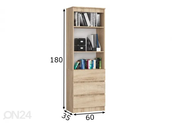 Kappriiul 60cm mõõdud