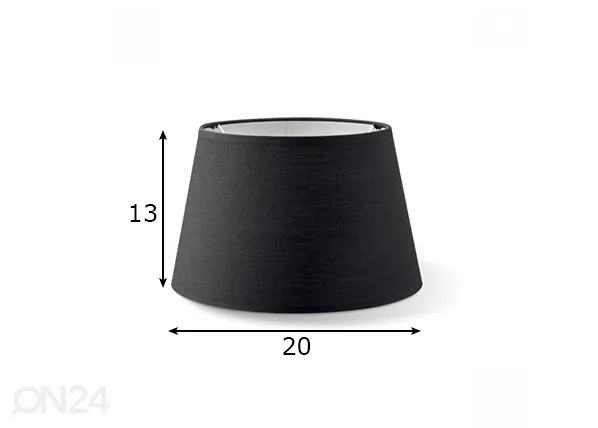 Lambivari Largo ⌀20xh13 cm mõõdud
