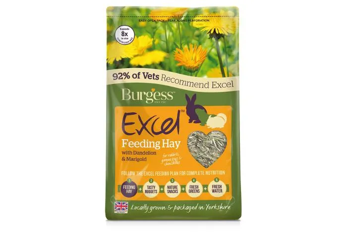 Hein väikeloomale dandelion & marigold 1 kg suurendatud