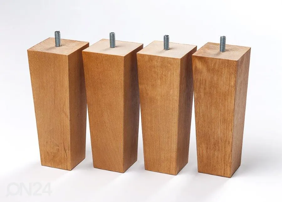 Koonusjalgade komplekt keermega 18 cm suurendatud