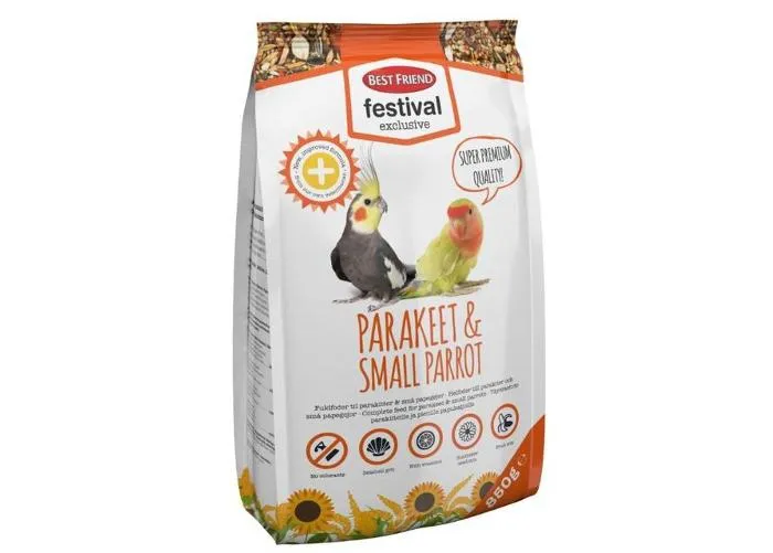 Lindude täissööt festival exclusive papagoidele 850 g suurendatud