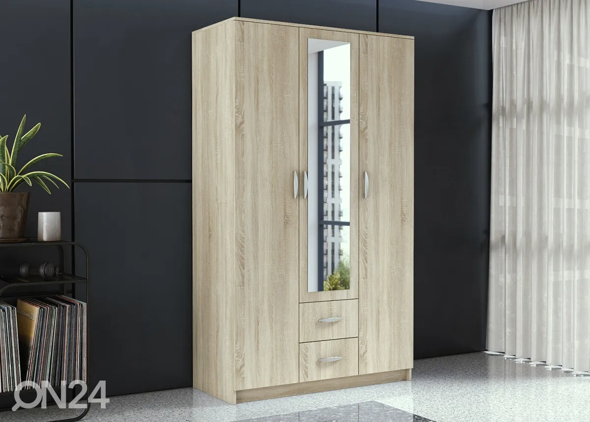 Riidekapp 120 cm suurendatud
