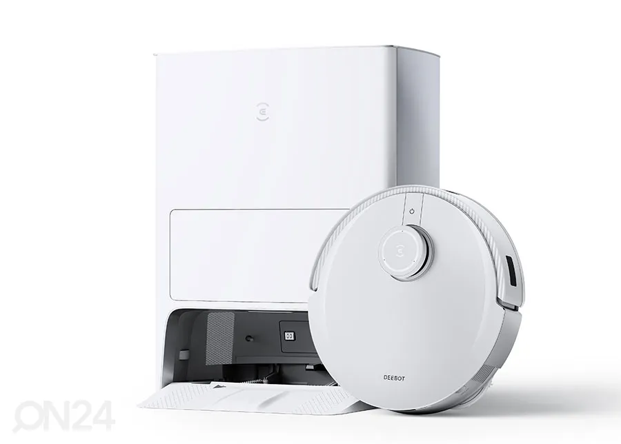 Robottolmuimeja mopi ja tühjendusjaamaga ECOVACS DEEBOT X1 OMNI suurendatud